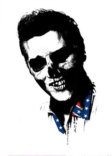 Paul Insect - Dead Elvis (Signed & Framed)