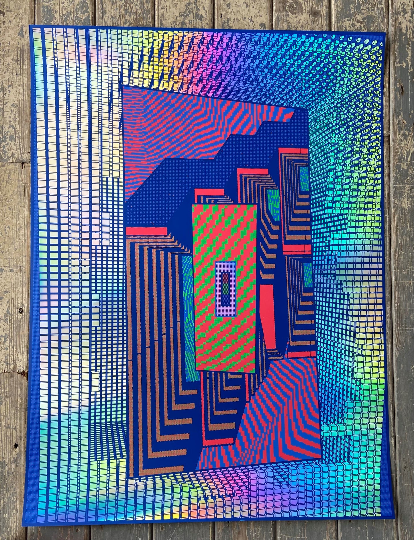 J. Demsky Ultra Boyz - Spectogram - Felipe Pantone