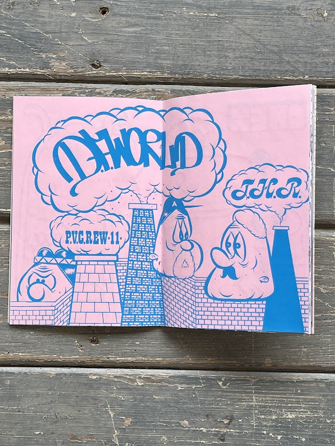 Barry McGee - DFW Zine (Rare Edition of 250)