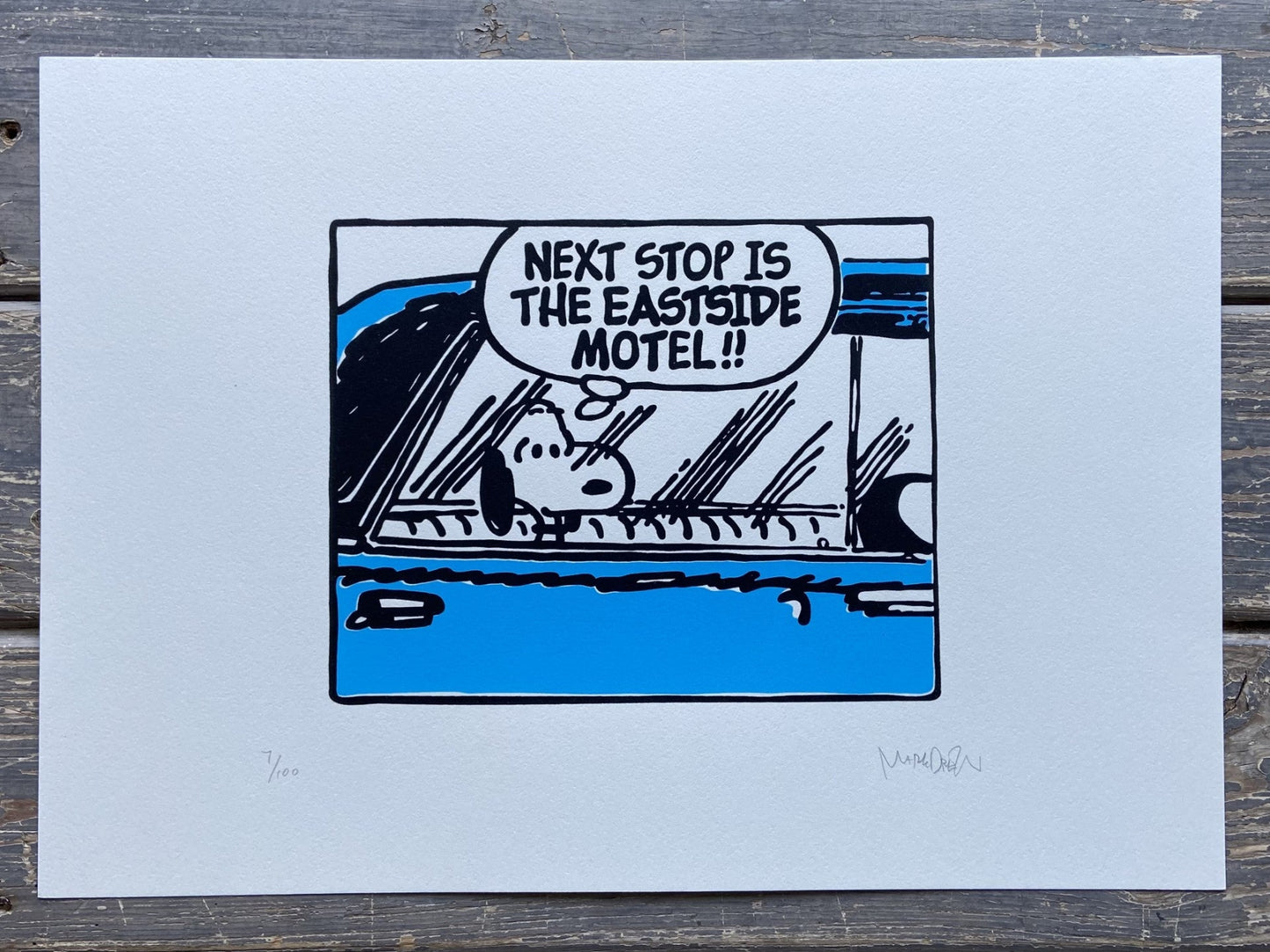 Mark Drew - Eastside Motel (Regulate) (Blue)