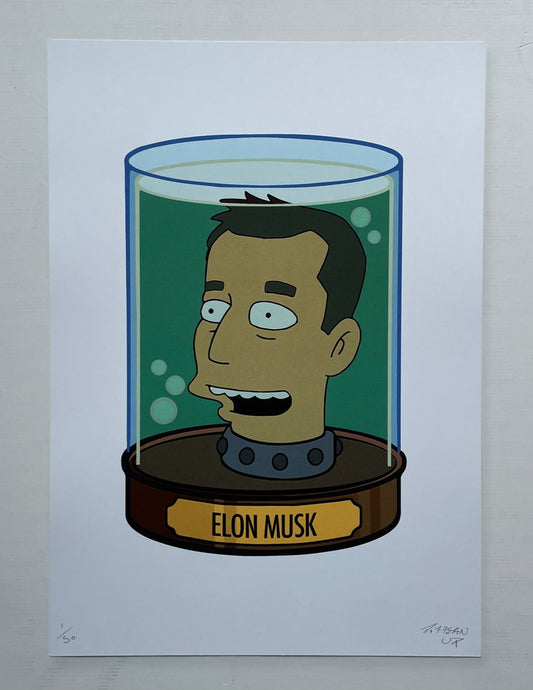 Pattern Up - Heads In Jars : Elon Musk
