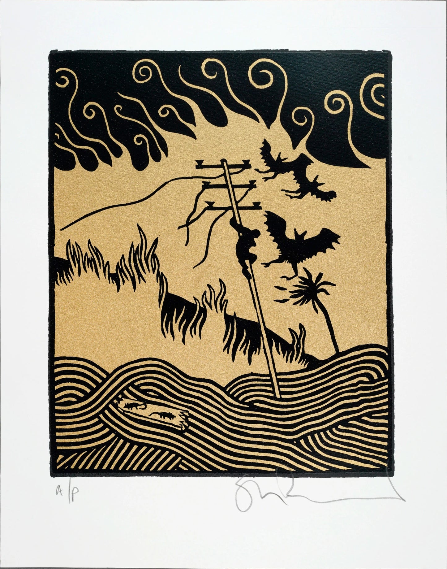 Stanley Donwood - Foreclosure (Gold)