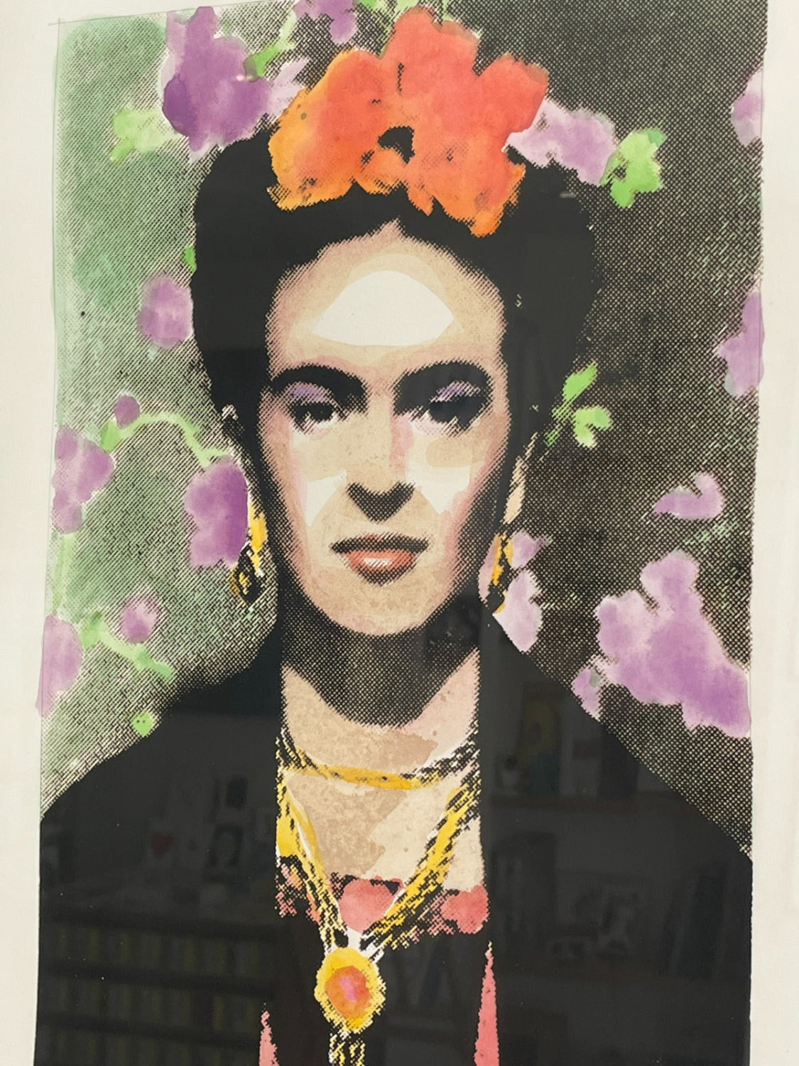 Richard Durado - Frida Kahlo (Little Long Frida Screenprint)