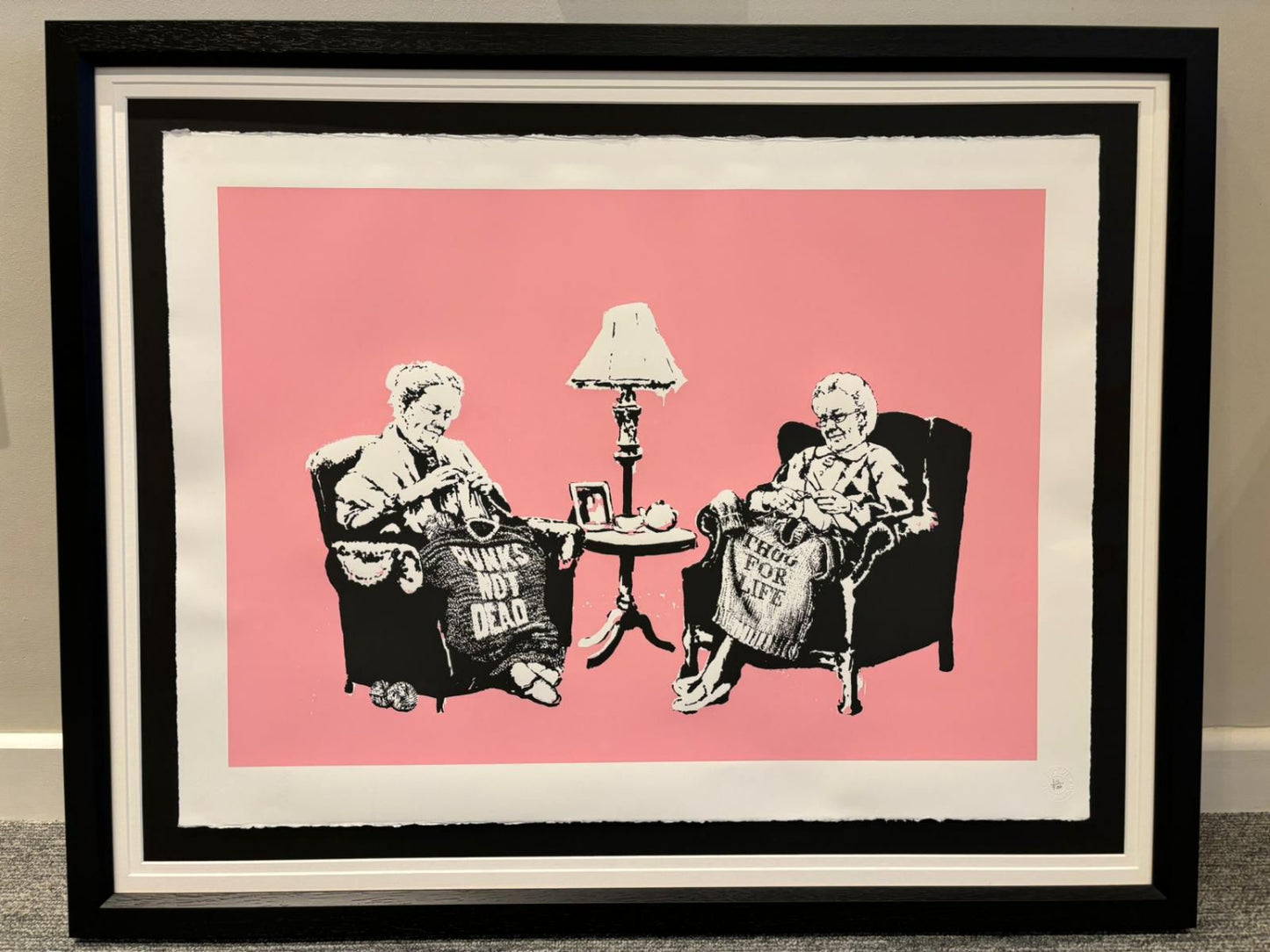 Banksy - Grannies (Unsigned) (Framed)