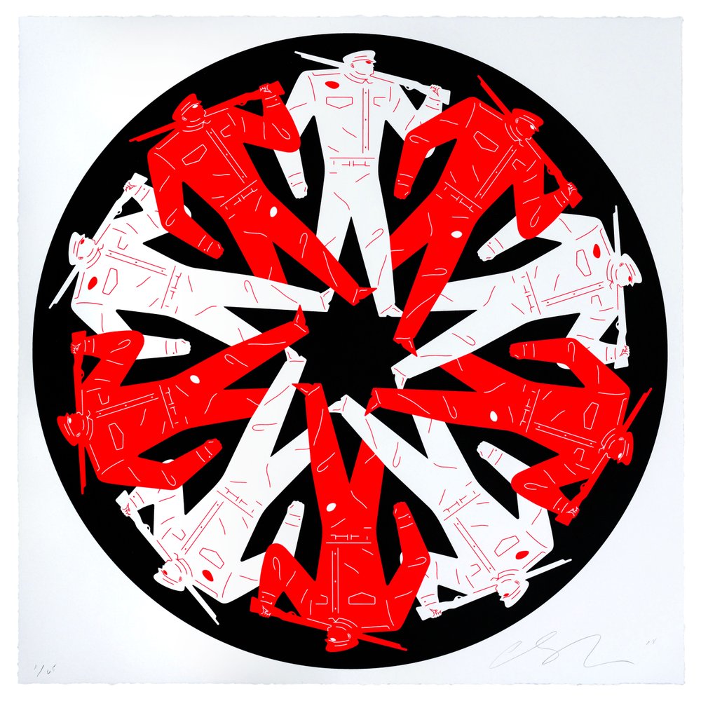 Cleon Peterson - Let's Start A War (Black)