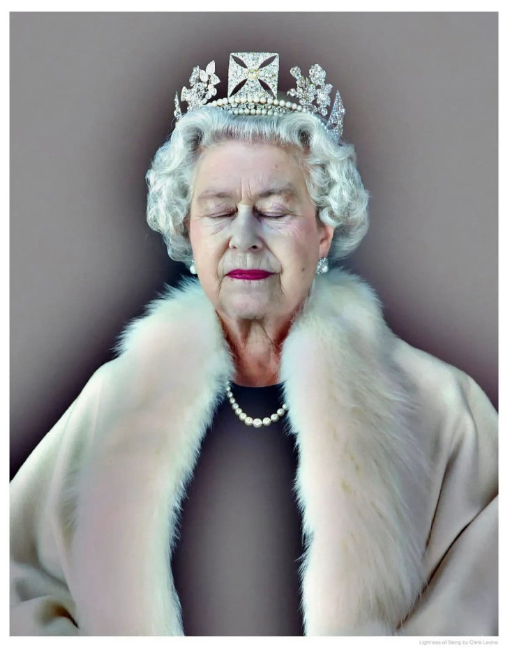Chris Levine Queen Elizabeth II Lightness Of Being