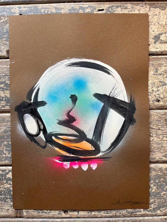 Stevie Unknown - Mini Headz 6 (Original Painting)