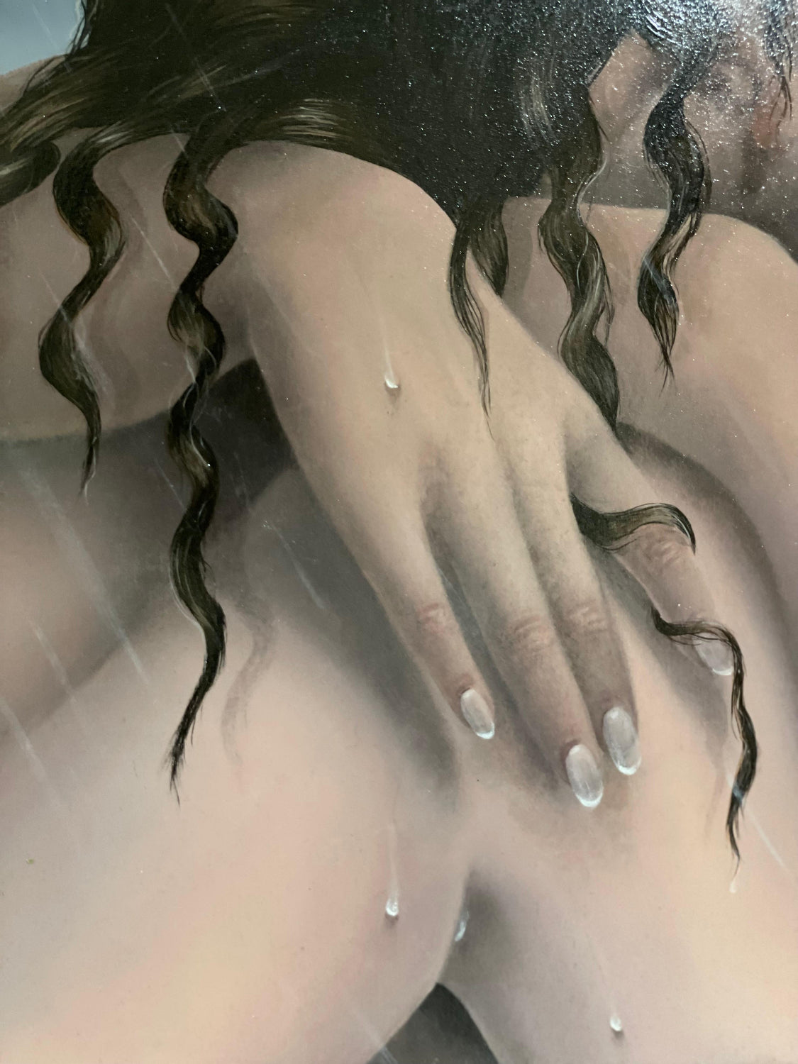 Natalia Gonzalez Martin - But She Was Asleep (Original Painting)