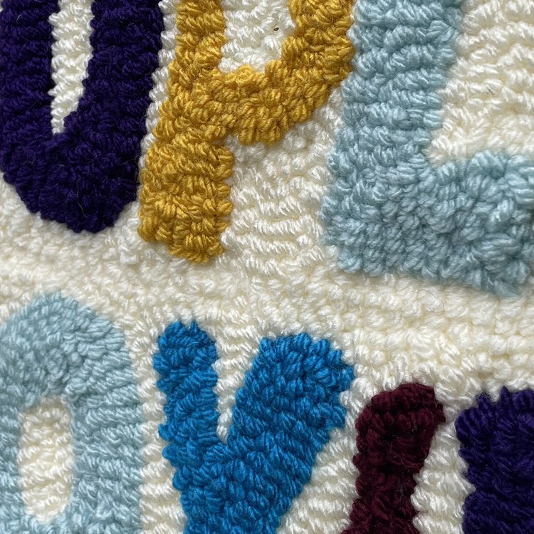 Bob & Eve - Nice Parents (Original Framed Textile)