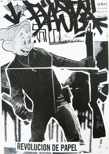BAST - Revolucion De Papel - Screenprint / Print from Pictures On Walls