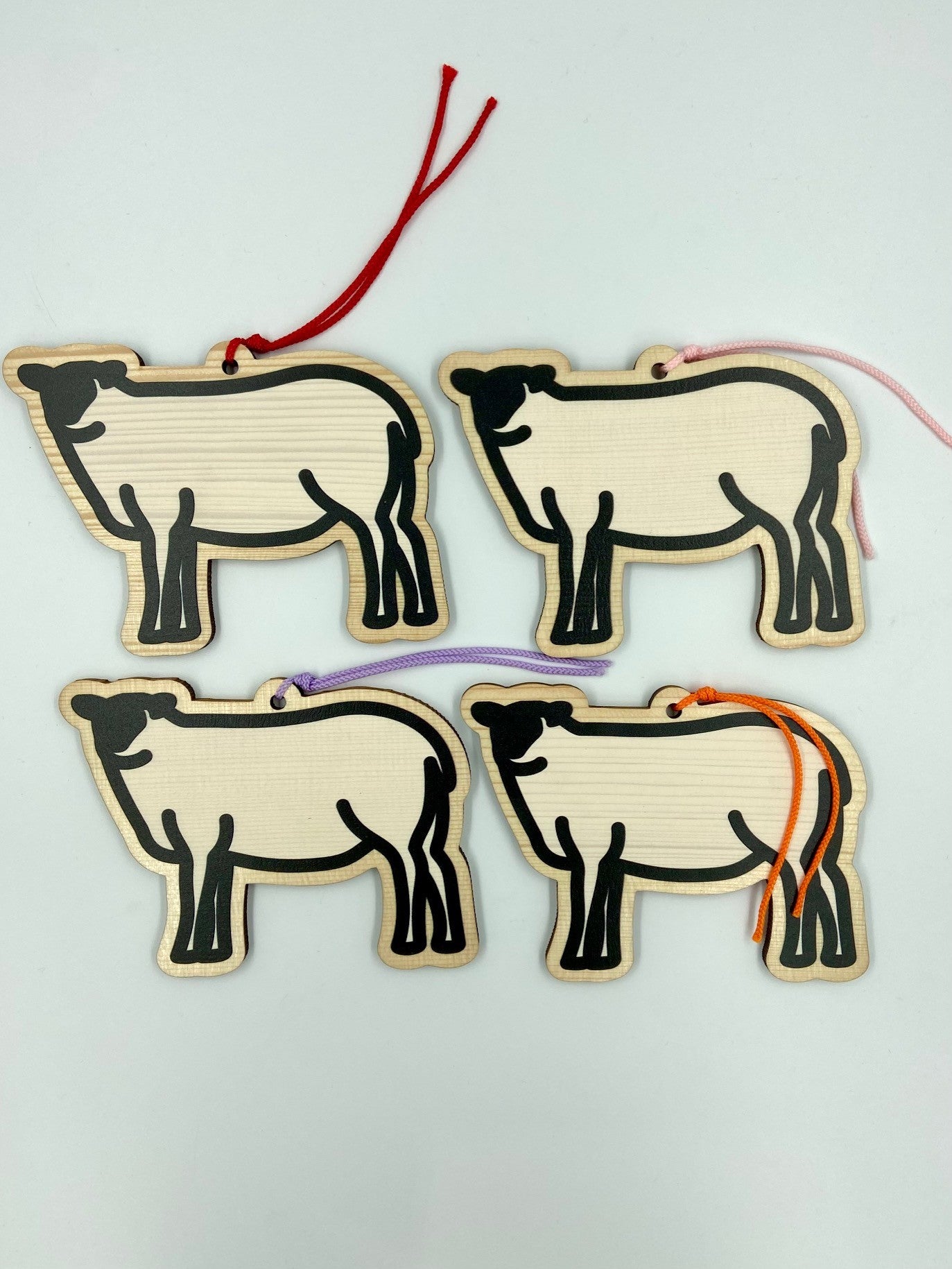 Julian Opie - Wooden Sheep Tag