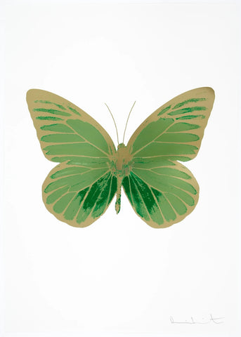 Damien Hirst - The Souls I - Leaf Green / Emerald Green / Cool Gold, 2010