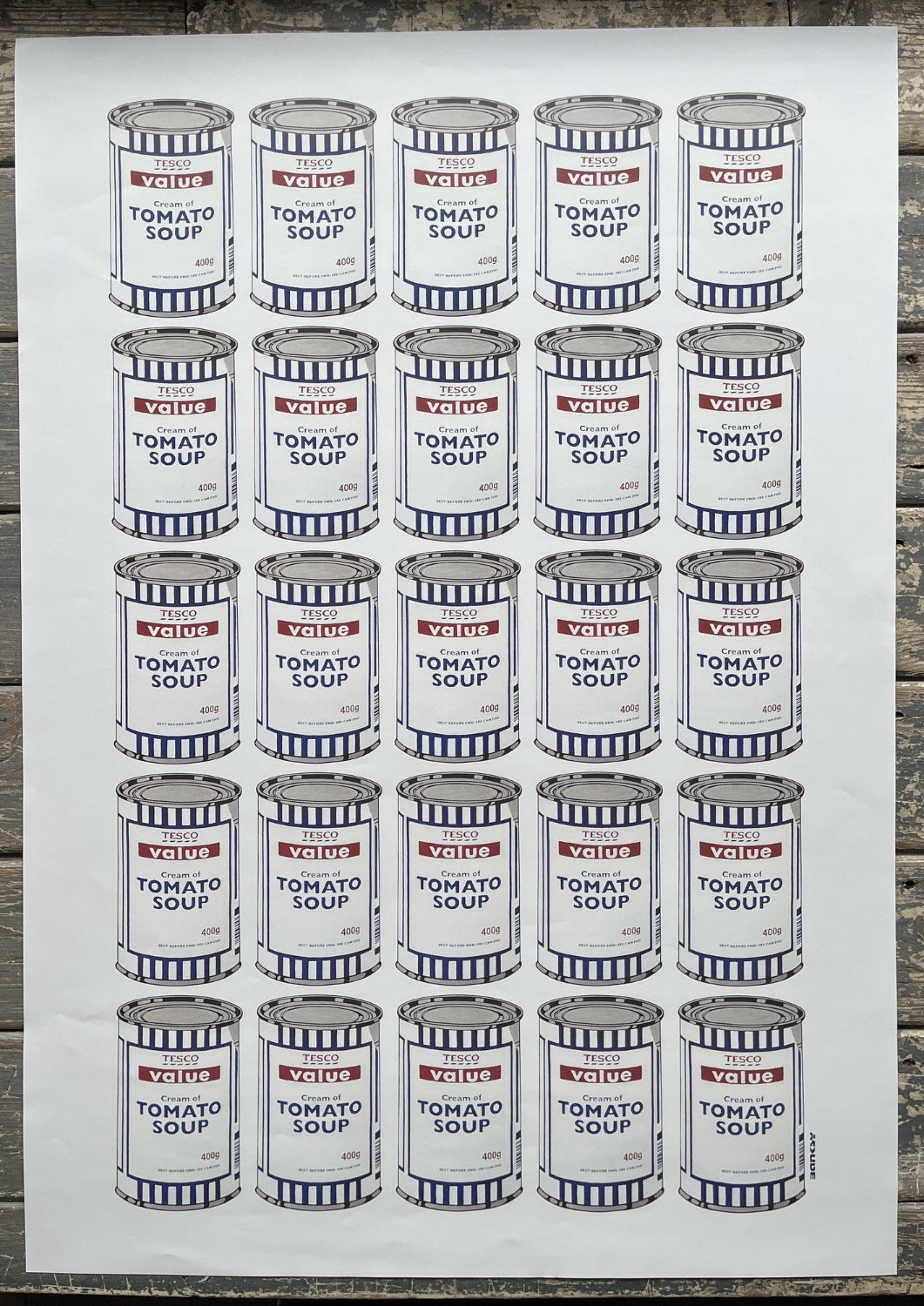 Banksy - Soup Cans (Poster) - Pictures On Walls