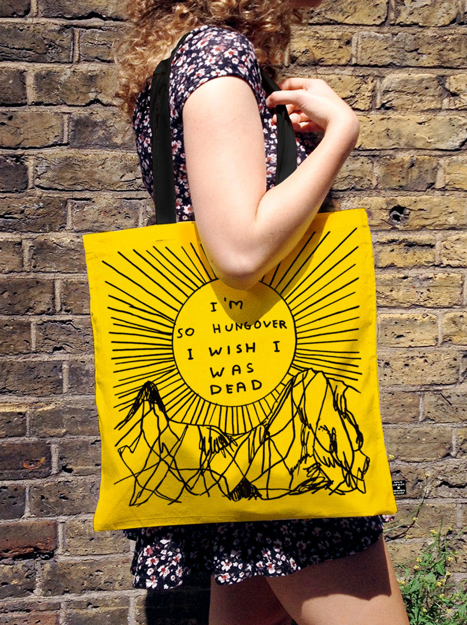 David Shrigley - So Hungover Tote Bag