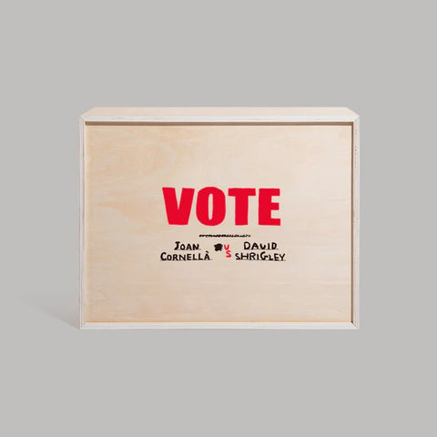 David Shrigley x Joan Cornellà - Vote (Horizontal) (Box Set of 8 Signed Screenprints)