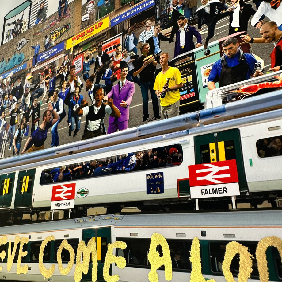 Slink - We've Come A Long Way Together (Brighton & Hove Albion Print)