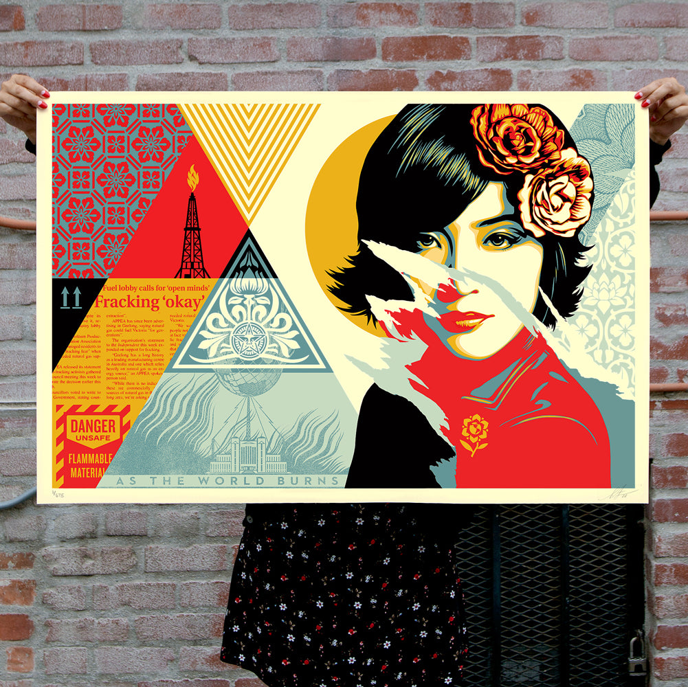 Shepard Fairey - Open Minds