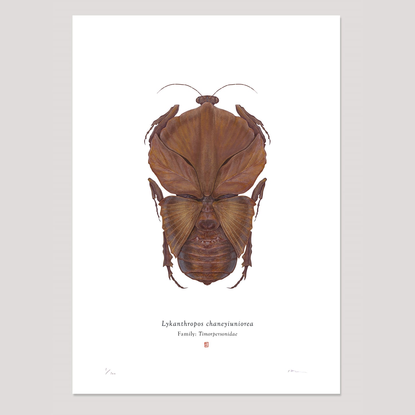 Richard Wilkinson - Lykanthropos Chaneyiuniorea (The Wolf Man)
