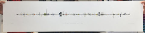 Alex Dipple - A Line Of Dashes & Hyphens (Series 3 No. 3) (Artist Proof)