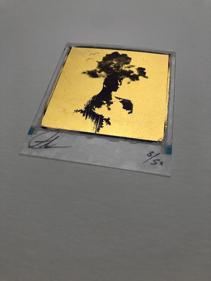 Andrew Millar - Oversleeping Eyes (Gold Leaf Polaroid)