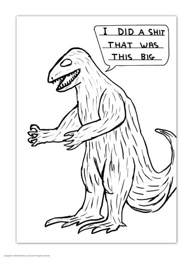 David Shrigley - Postcards (Many Different Designs!)