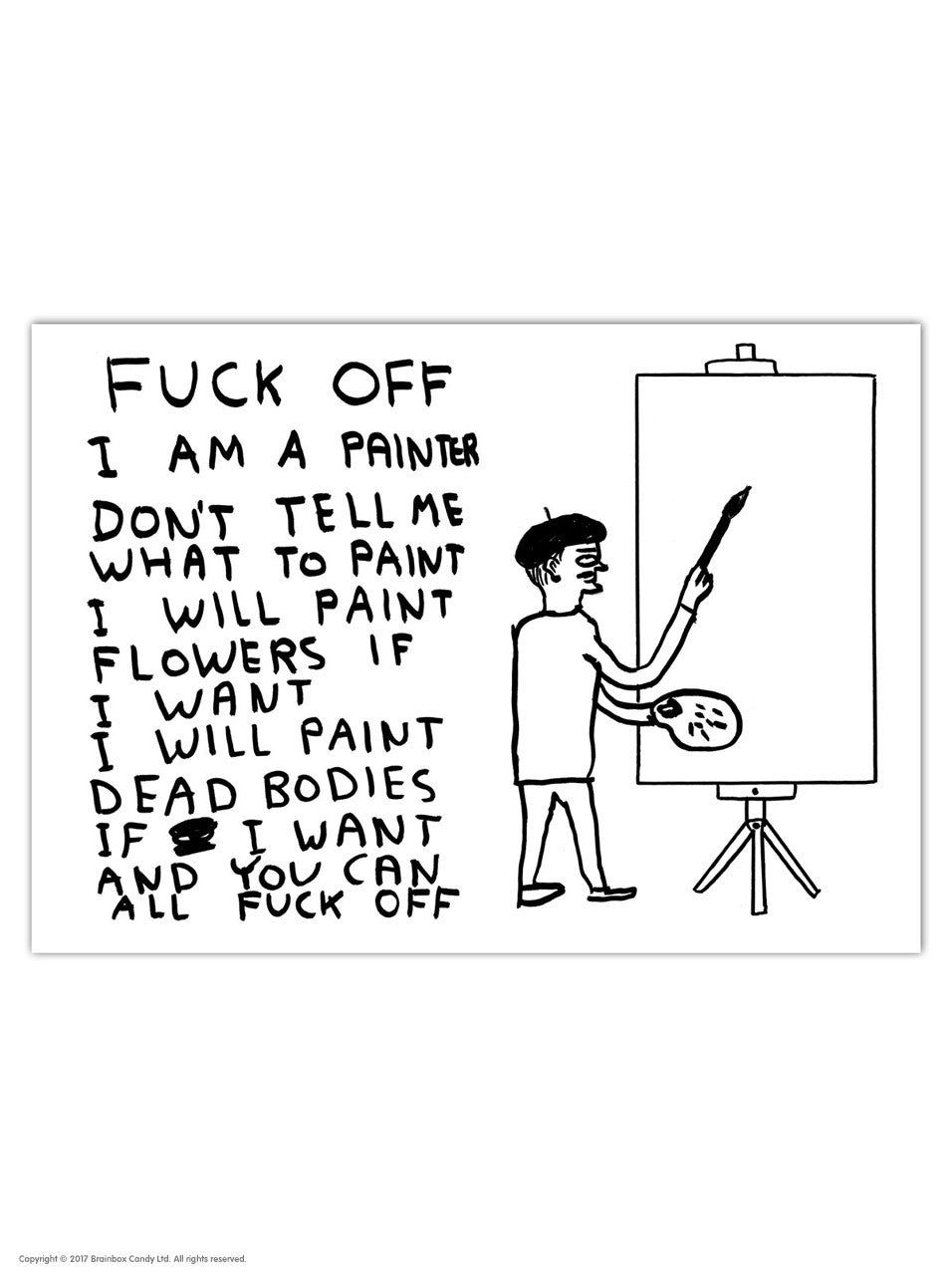 David Shrigley - Postcards (Many Different Designs!)