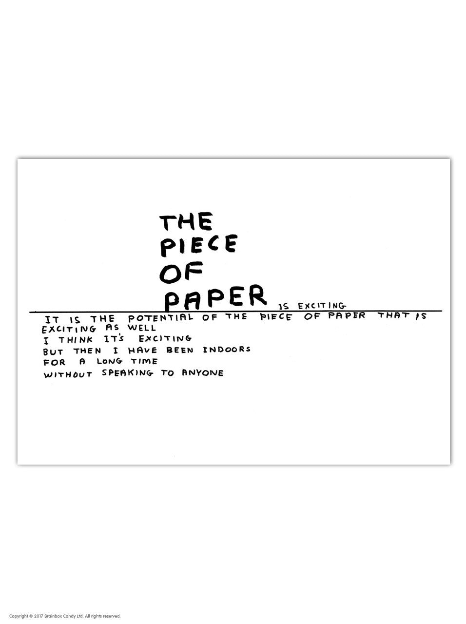David Shrigley - Postcards (Many Different Designs!)