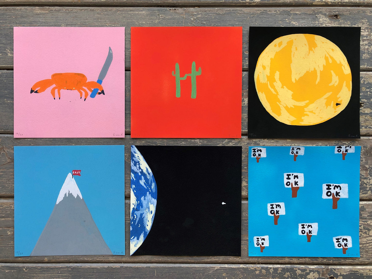 Euan Roberts - Mini Print Box Set