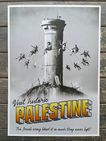 Banksy - Visit Palestine (Poster)