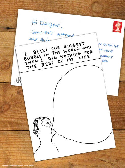 David Shrigley - Postcards (Many Different Designs!)