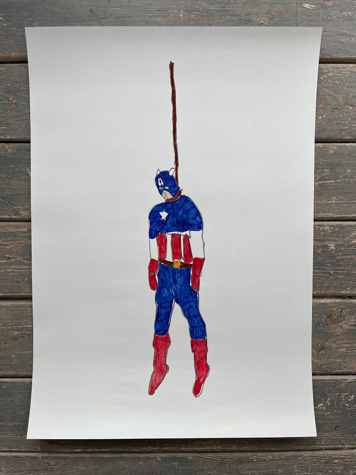 Listen04 - Captain America (A2 Original)