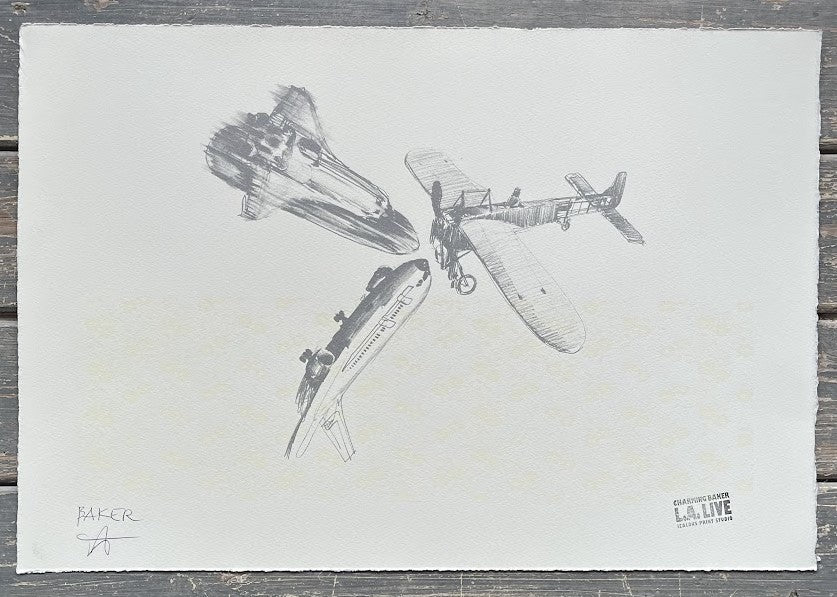 Charming Baker - Airplanes (LA Print) (Version 2)