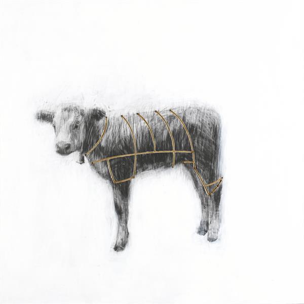 Charming Baker - Calf - Signed Giclee Print