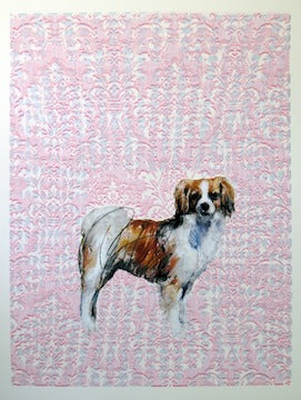 Charming Baker - Let's Not Make Life Anymore Difficult Than It Already Is - Signed Dog Screenprint