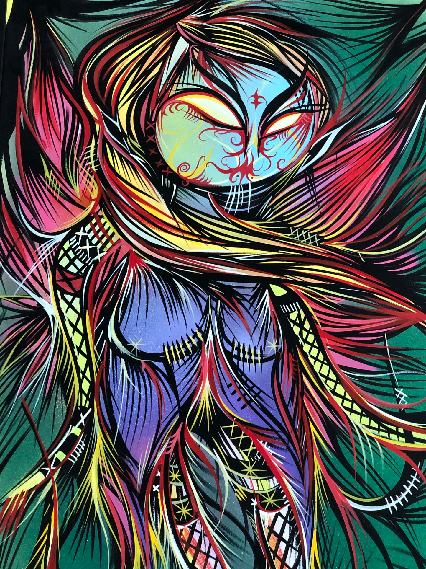 Deuce Seven - Leonia Ludlow Lucille - Original Painting