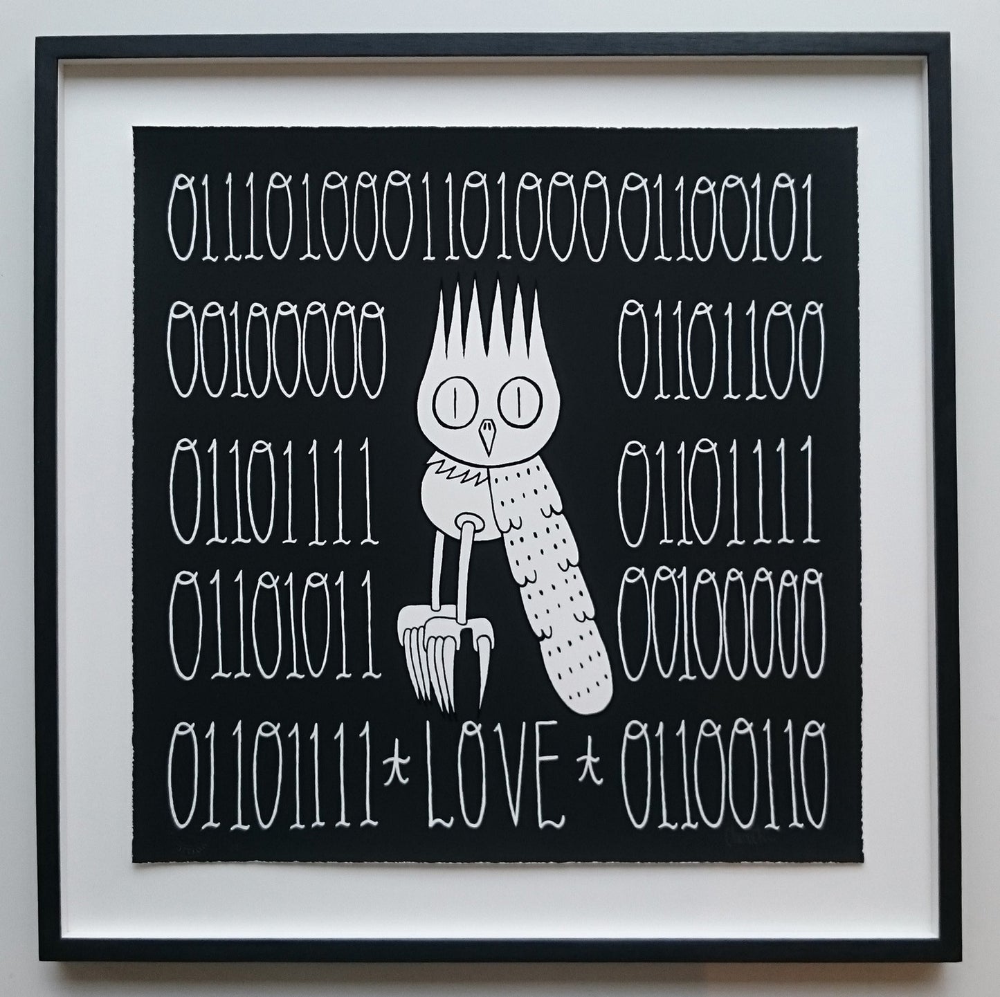 Dscreet - Signed Framed Screenprint