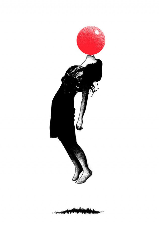 Eelus - Blow Up - Limited Edition Signed Screenprint