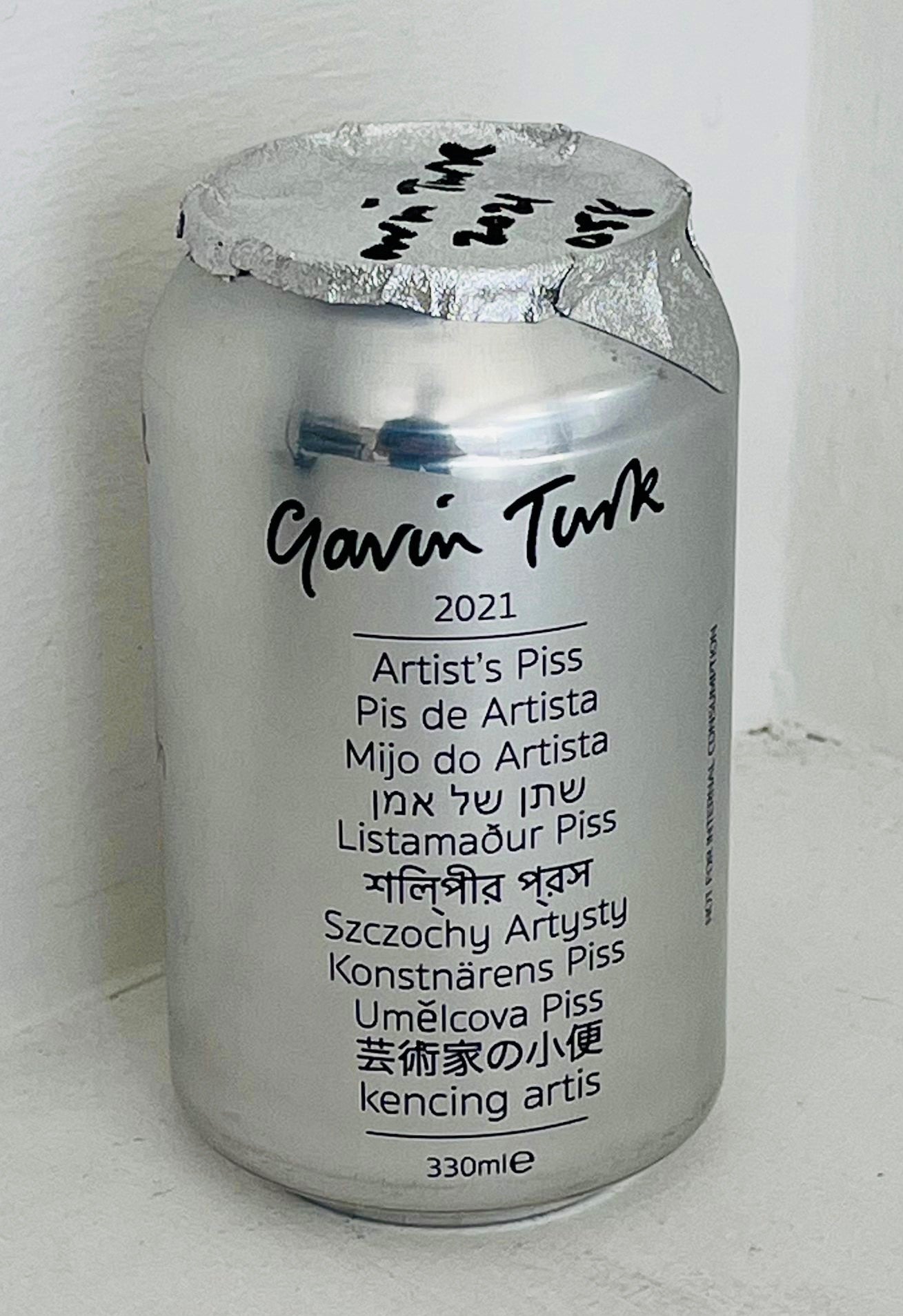 Gavin Turk - Piscio d’Artista (Artist's Piss)