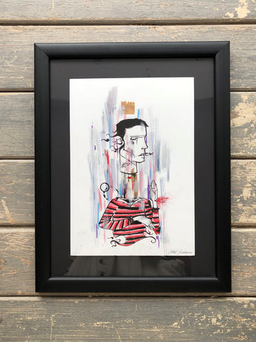 Andre Firmiano - Ira (Sale! Original framed drawing from the vaults...)