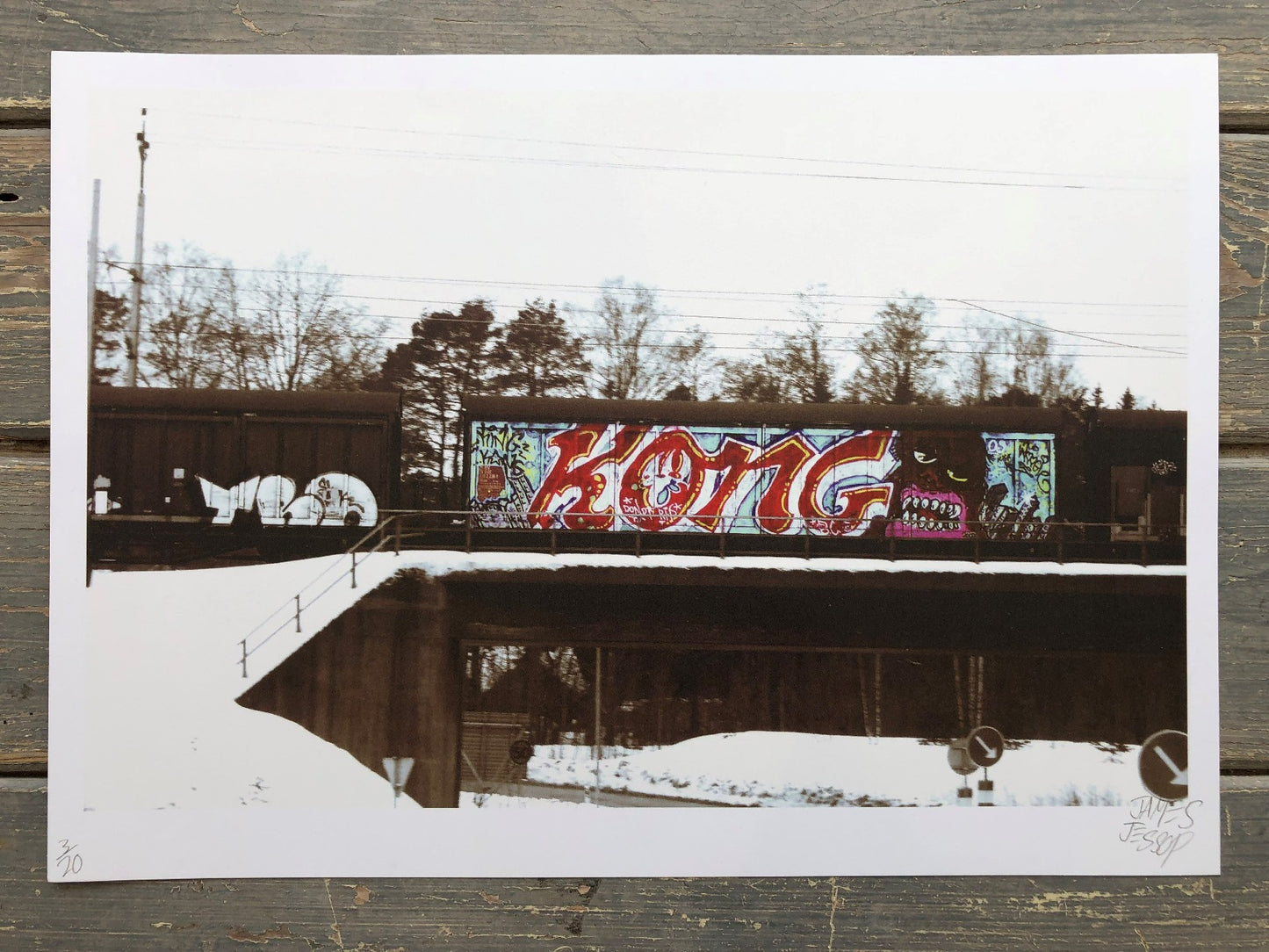 James Jessop - Kong Screenprint