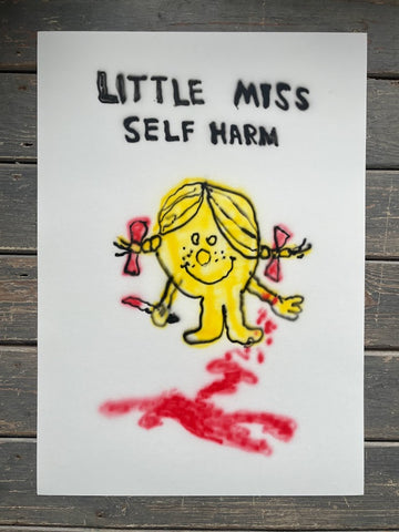 Listen04 - Little Miss Self Harm (A2 Original)
