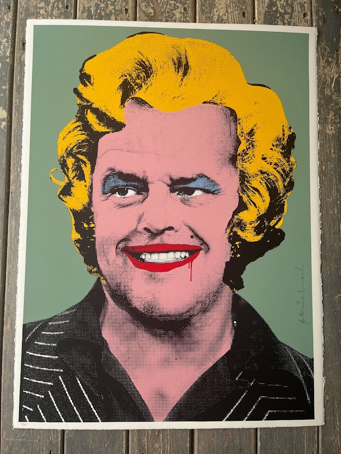 Mr Brainwash - Marilyn Jack Nicholson