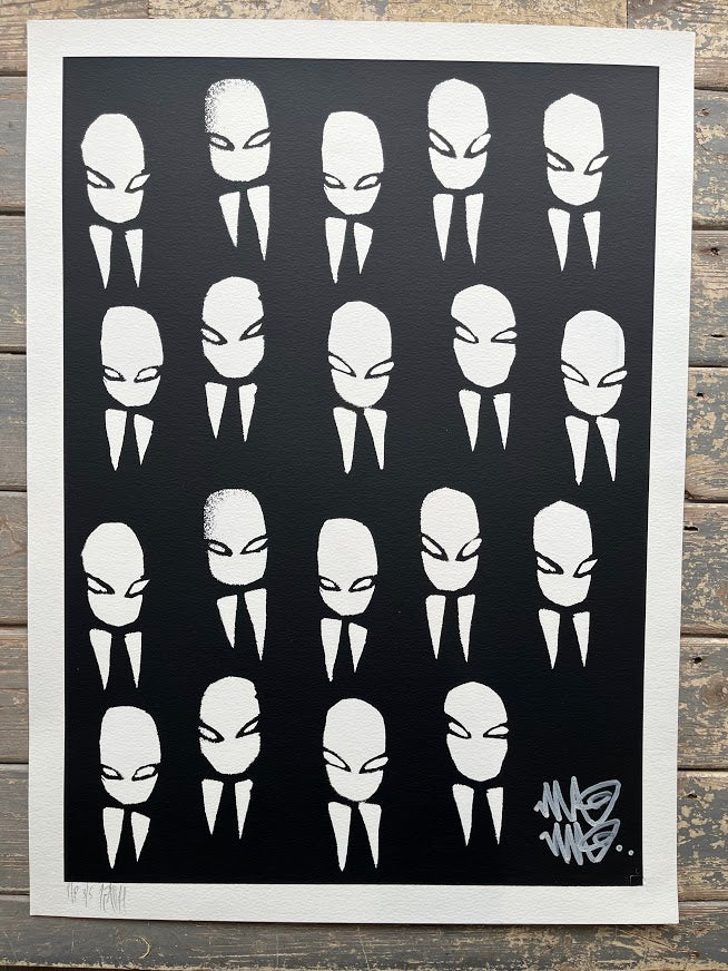 Mau Mau - Business Heads (Printer's Proof)