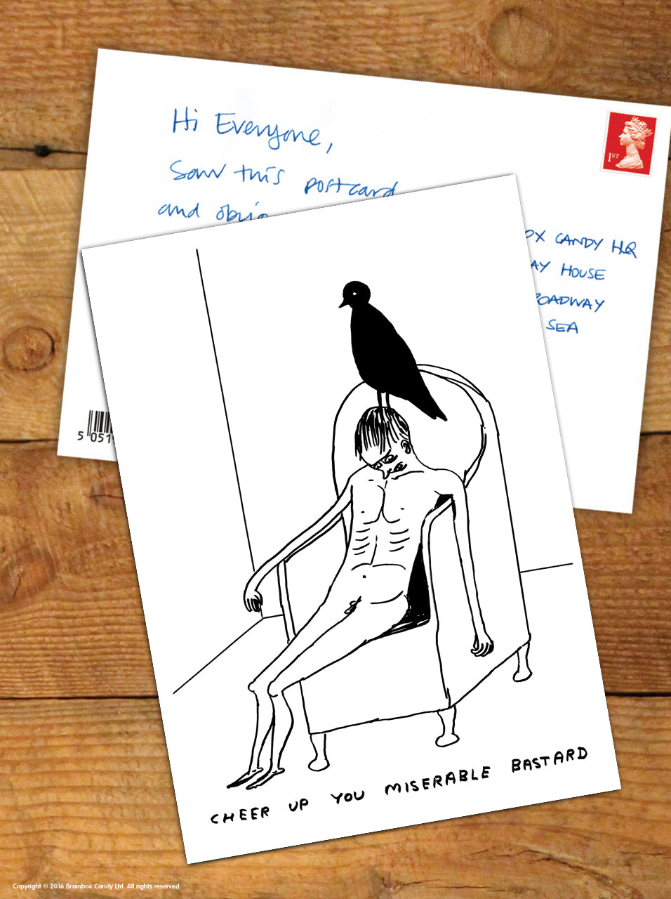 David Shrigley - Postcards (Many Different Designs!)