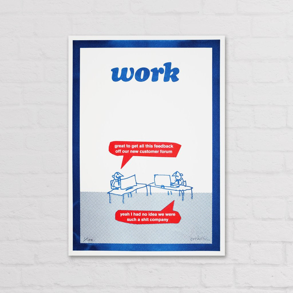 Modern Toss - Signed Limited Edition Print Work Customer Feedback