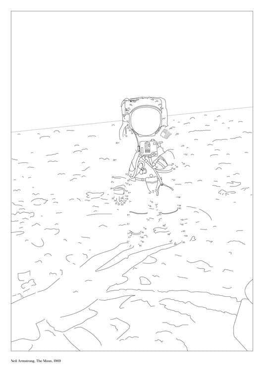 MacdonaldStrand - Neil Armstrong, The Moon, 1969