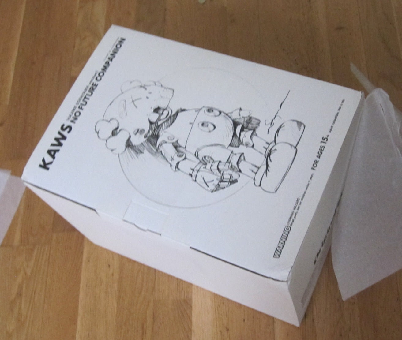 Kaws X Hajime Sorayama - No Future Companion (Silver)