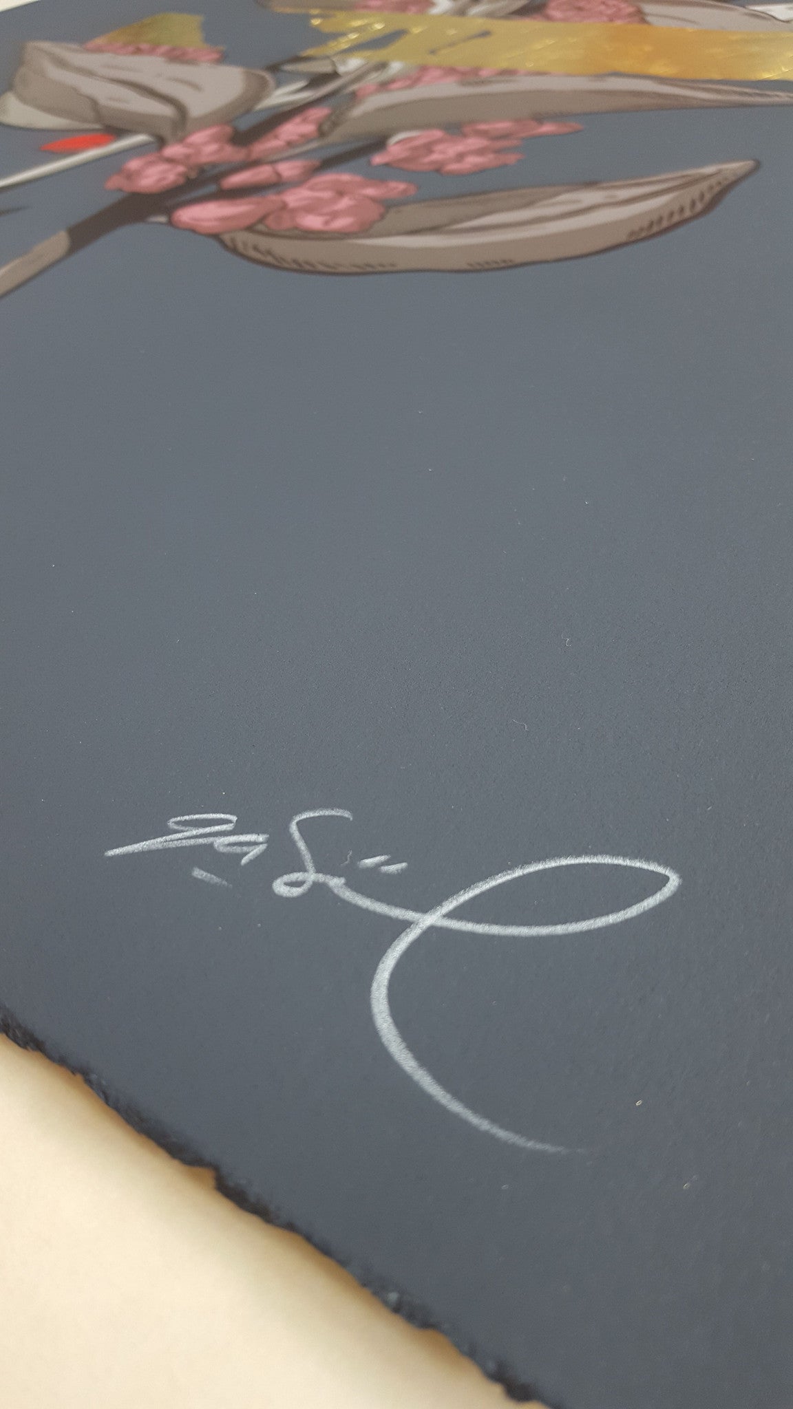 Pastel - Lethalic Screenprint - Street Art Lethal Flora Argentina Graffiti