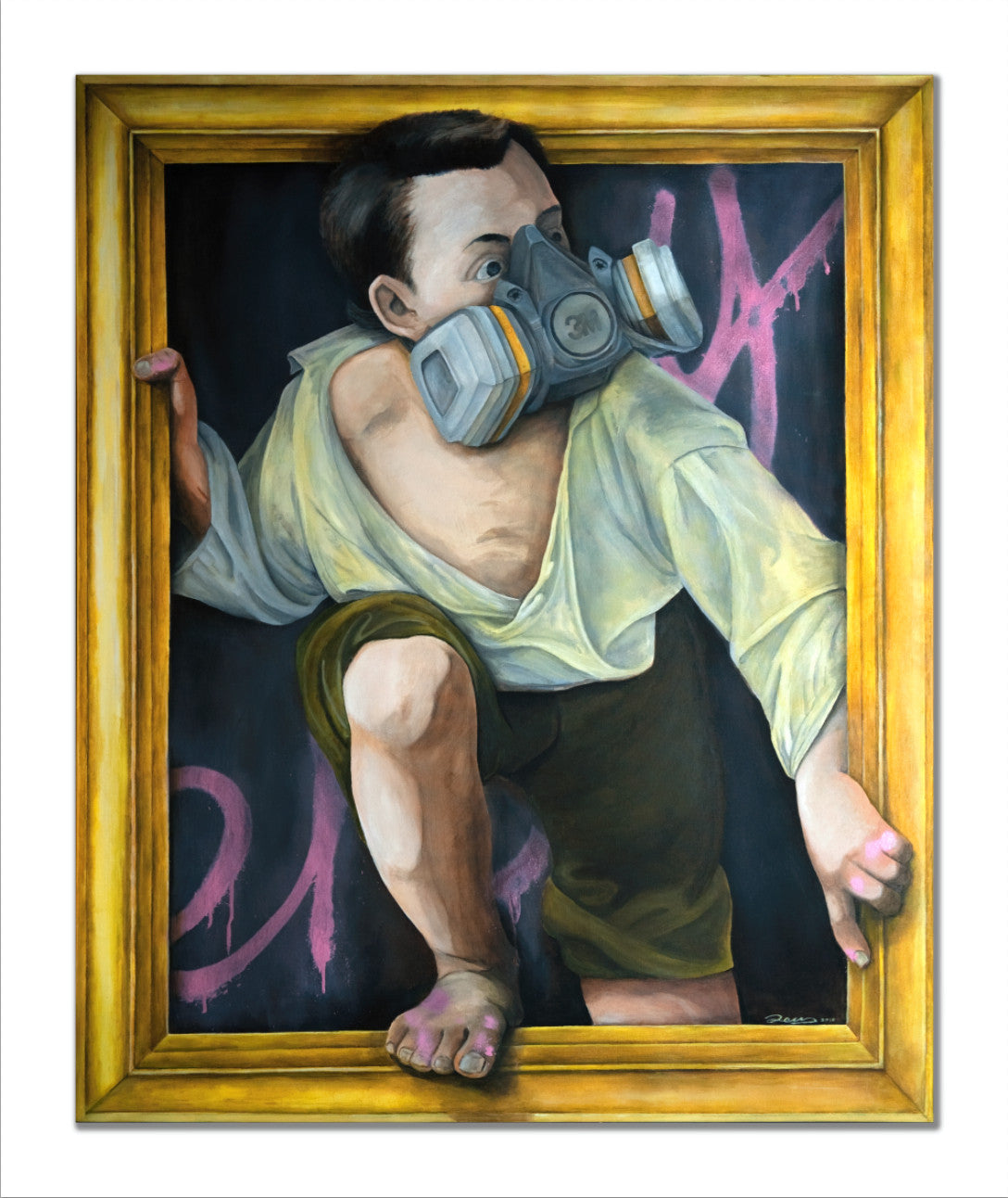 Zeus - Escaping Criticism - Signed Giclee Print