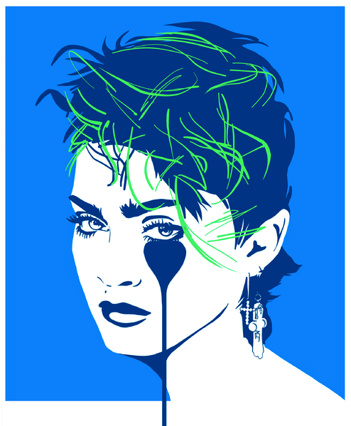 Pure Evil - Lucky Star - Madonna (Blue)